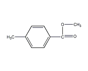Methyl p-toluate structural formula