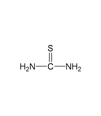 Thiocarbamide structural formula