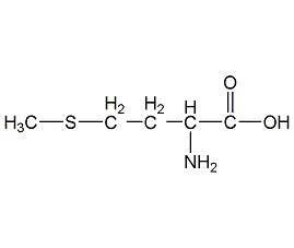 L-methionine structural formula