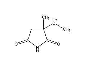2-ethyl-2-methylsuccinimide structural formula