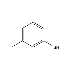 Structural formula of m-crethiol