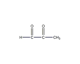 Pyruvaldehyde Structural Formula