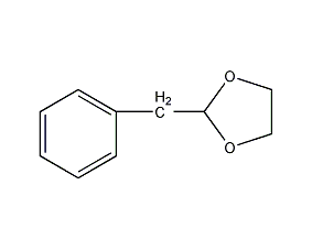 Phenylacetaldehyde-ethylene glycol acetal structural formula