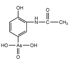 Acetylarsine Structural Formula