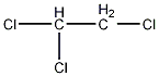 1,1,2-Trichloroethane Structural Formula