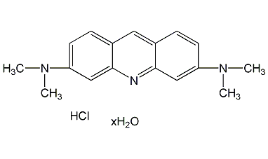 Acridine Orange Hydrochloride Structural Formula