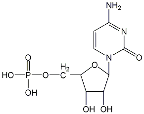 5'-cytidine monophosphate structural formula