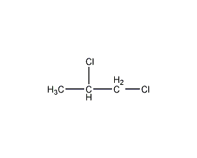 1,2-Dichloropropane Structural Formula