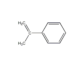 α-methylstyrene structural formula
