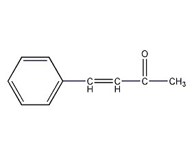Benzylidene acetone structural formula