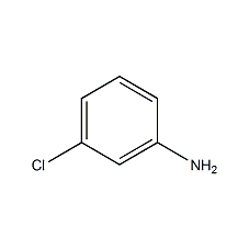 3-Chloroaniline structural formula