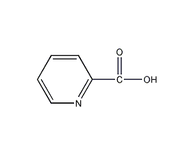 2-pyridinecarboxylic acid structural formula