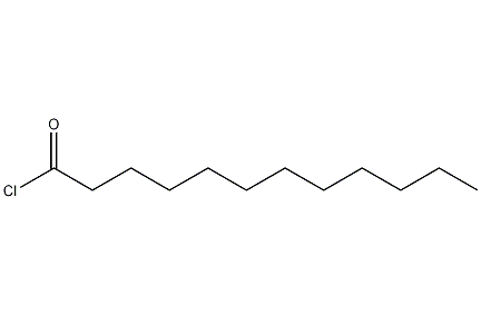 Lauroyl chloride structural formula
