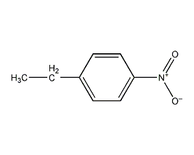 4-nitroethylbenzene structural formula