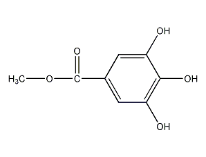 Methyl gallate structural formula