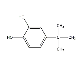 4-tert-butylcatechol structural formula