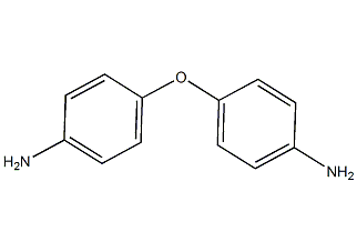 4,4'-diaminodiphenyl ether structural formula