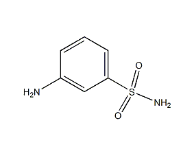 3-aminobenzenesulfonamide structural formula
