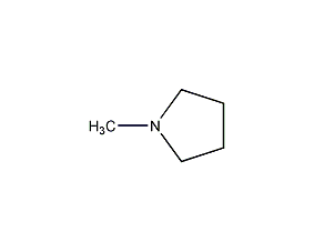 1-methylpyrrolidine structural formula