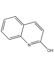 2-hydroxyquinoline structural formula
