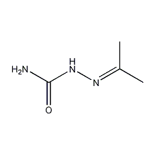acetone semicarbazone structural formula