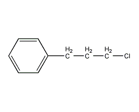 3-phenylpropyl chloride structural formula