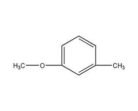 3-methylanisole structural formula