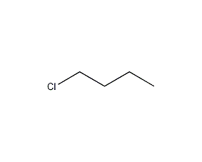 1-chlorobutane structural formula