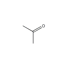 acetone structural formula