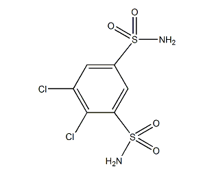 Diclofenac Sulfonamide Structural Formula