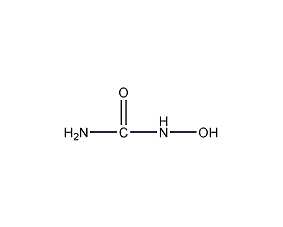 Hydroxyurea structural formula