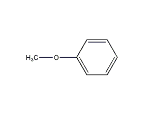 Anisole Structural Formula