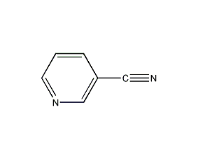 3-cyanopyridine structural formula