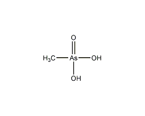 Methylarsinic acid structural formula