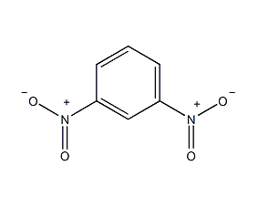 Meta-dinitrobenzene structural formula