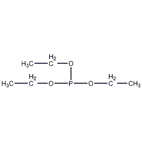 Triethyl phosphite structural formula