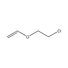2-Chloroethyl vinyl ether structural formula
