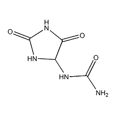 Allantoin structural formula