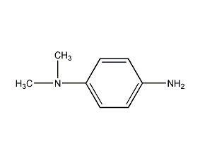 N,N-dimethyl-p-phenylenediamine structural formula