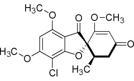 Greosofulvin structural formula