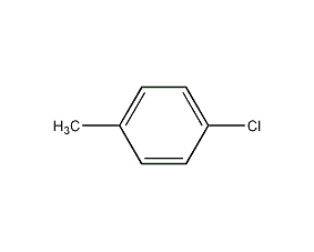 4-Chlorotoluene Structural Formula