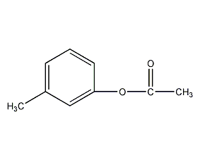 m-toluene acetate structural formula