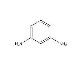 M-phenylenediamine structural formula