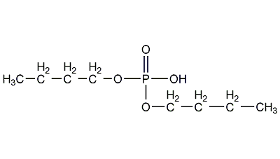 Dibutyl phosphate structural formula