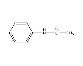 N-ethylaniline structural formula
