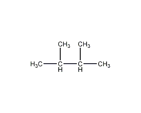 2,3-dimethylbutane structural formula