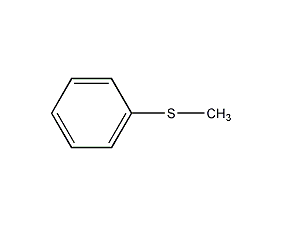 Structural formula of benzyl sulfide