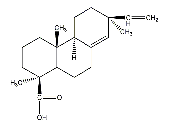 Pimaric acid structural formula