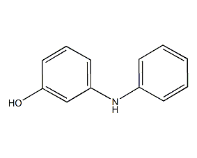 3-hydroxydiphenylamine structural formula
