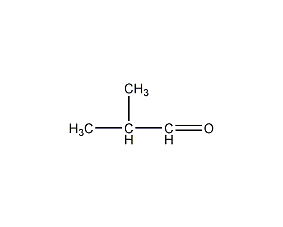 isobutyraldehyde structural formula